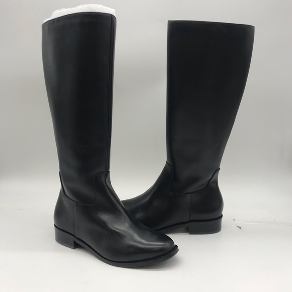 Walking Cradles Shoes - Walking Cradles Womens Meadow Boots Black Block Heels Side Zipper 6.5 New